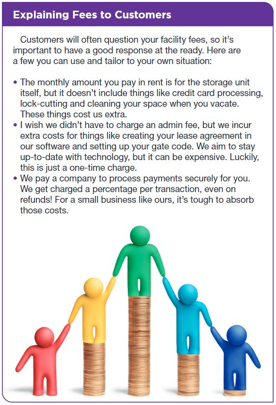 The Cost of Doing Business The Need for Fees in SelfStorage