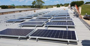 CR Area Storage Chronicles Solar-Panel Installation at Cedar Rapids, IA, Facility