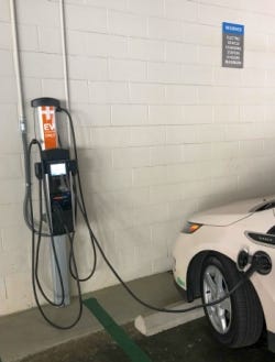 Six electric-car charging stations are available at the Ladera Ranch facility. Other sustainable features include an abundance of natural lighting, energy-saving lightbulbs and low-flow water fixtures. The green technology reduces the facility’s annual greenhouse gas emissions by 326 metric tons, equal to that produced by 68.5 passenger cars over one year.