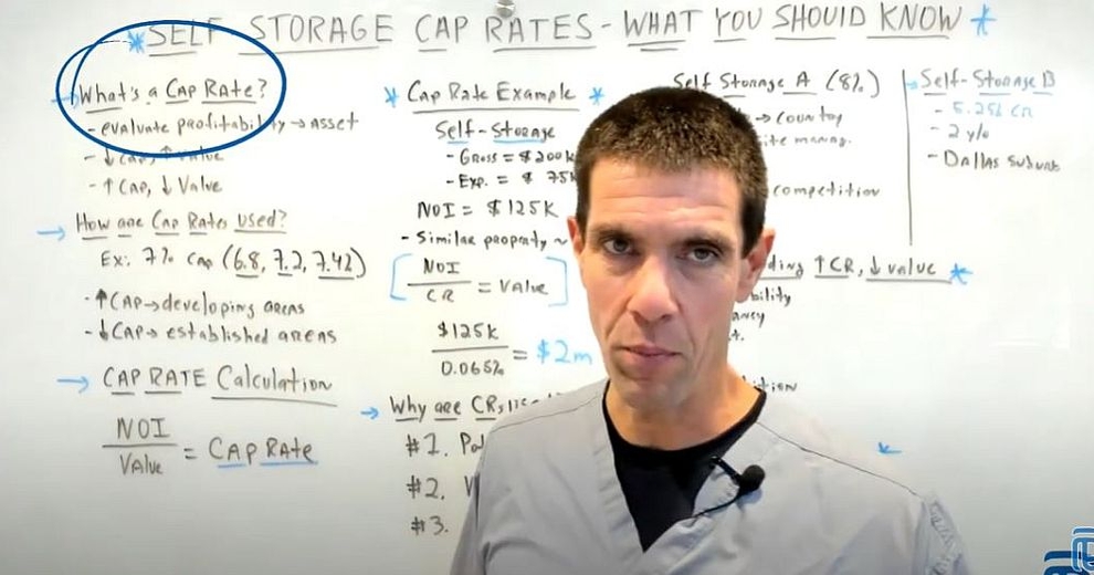 Watch the ‘DebtFree Doctor’ Explain SelfStorage Cap Rates