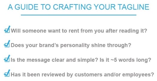A Guide to Crafting Your Tagline***