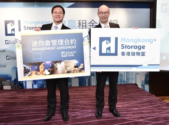 Louis Chung, managing director, (left) and Bobby Chung, chairman, of Hongkong Storage***