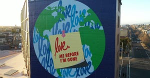 StorQuest Self Storage Commissions Inspiring 7-Story Mural Focused on Eco-Love and Earth Preservation