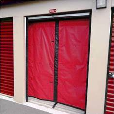 Self-Storage Weatherized Door Curtain***