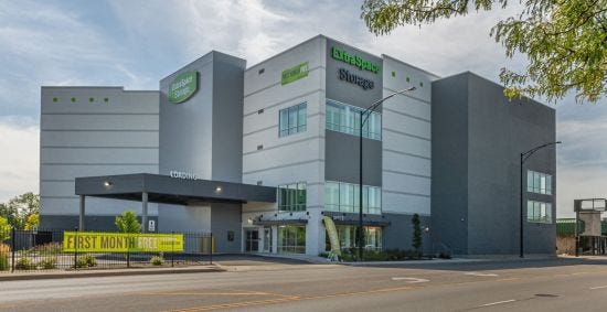 An Extra Space self-storage facility in Chicago