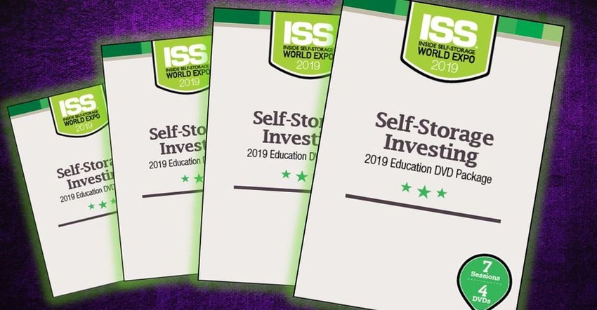 ISS Store Featured Product: New Self-Storage Investing Video Set