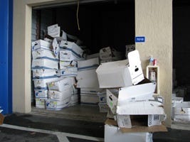 After a delinquent tenant left behind boxes of sensitive documents, Big Key Self Storage in Miami decided to hold a shredding event and invite the public.
