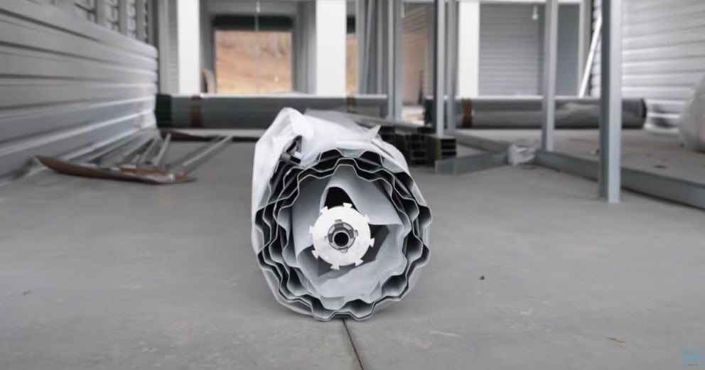 The Door Portion of Self-Storage Construction