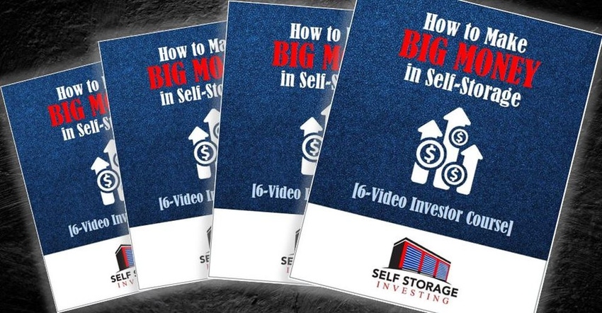 ISS Store Featured Product: ‘How to Make BIG Money in Self-Storage’ Investor Course