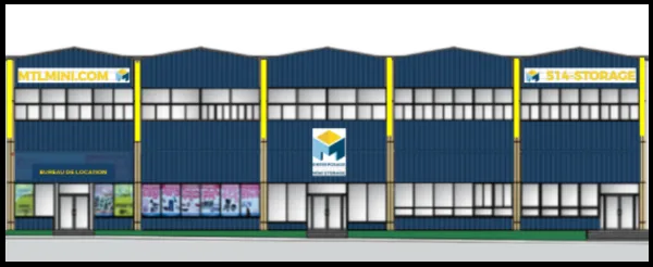 Self Storage Rendering Montreal Mini-Storage Opens Self-Storage Facility