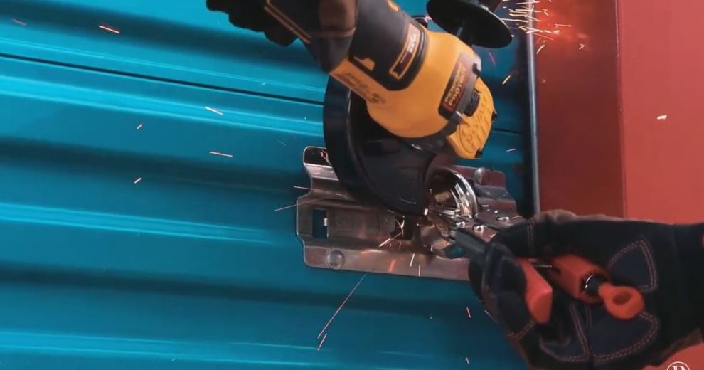 How to Cut a Disc Lock Off a Self-Storage Unit Door
