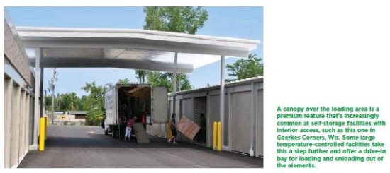 Self-storage drive-through in Goerkes Corners, Wisconsin***