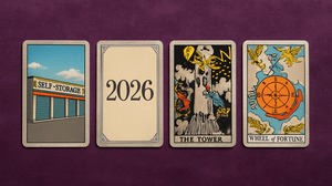 Four tarot cards Four tarot cards