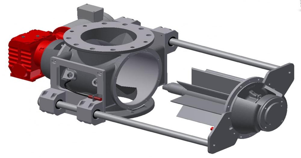 CRA De-Mountable Valve Offers Large Cubic Feet per Revolution Capacity