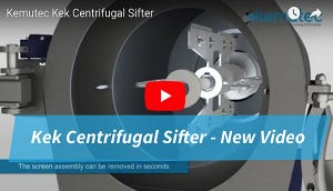 Kemutec Releases Animated Centrifugal Sifter Video