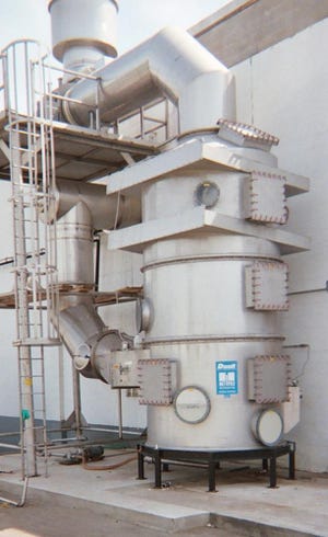 Hydro-Lance Wet Particulate Dust Collector