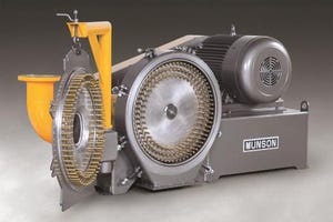 New Pin Mill Controls Particle Sizes, Cleans Rapidly