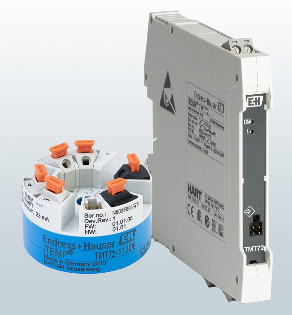 Endress+Hauser Launches Temperature Transmitter with Bluetooth
