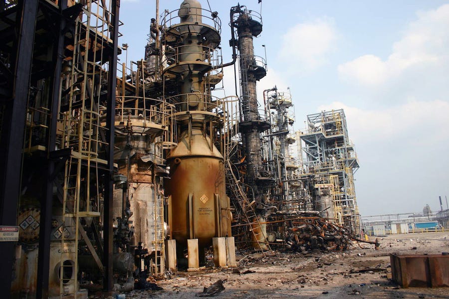 Csb Building Explosion New CSB Document on Process Unit Startups and Shutdowns