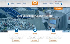 Separation Technologies Firm Eriez Debuts New Website