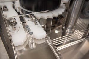 Raised Stopper Machine for Inspecting Freeze-Dried Vials