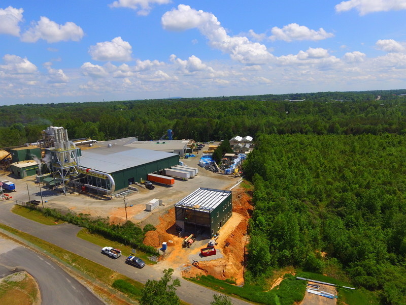 New Wood Fiber Processing Plant Opens in North Carolina