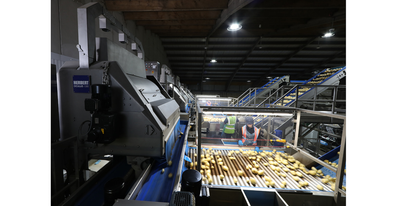 Potato Key Key Technology Introduces Enhanced Optical Sorter for Whole Potatoes