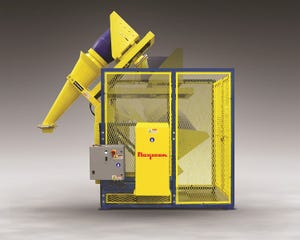 Drum Dumper Mates with Low-Height Receiving Vessels