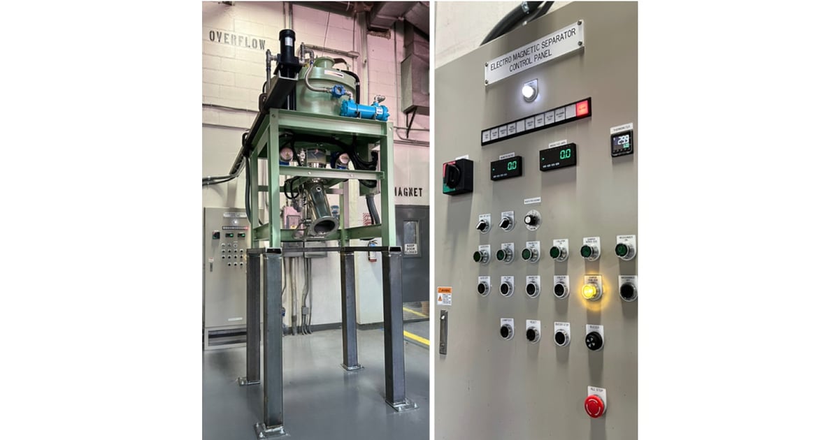 Elcan Industries Announces Electromagnetic Separator Testing