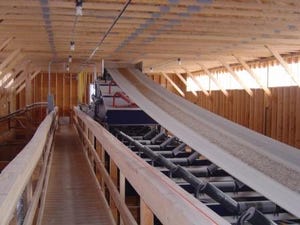 Tripper Discharges for Overhead Belt Conveyors