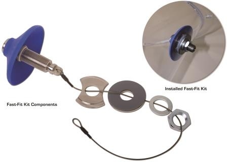 Fast-Fit Kit for Easy Fluidizer Installation