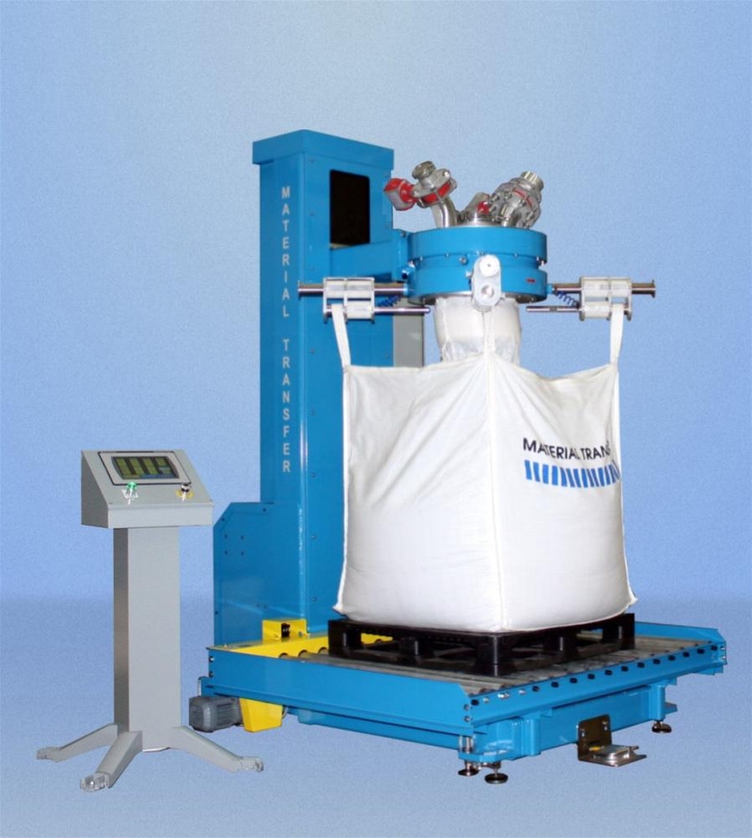 Bulk Bag Filler with Scale and Conveyor System