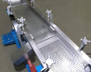 Plastic Pellet Classifier with Perforated Fines Deck