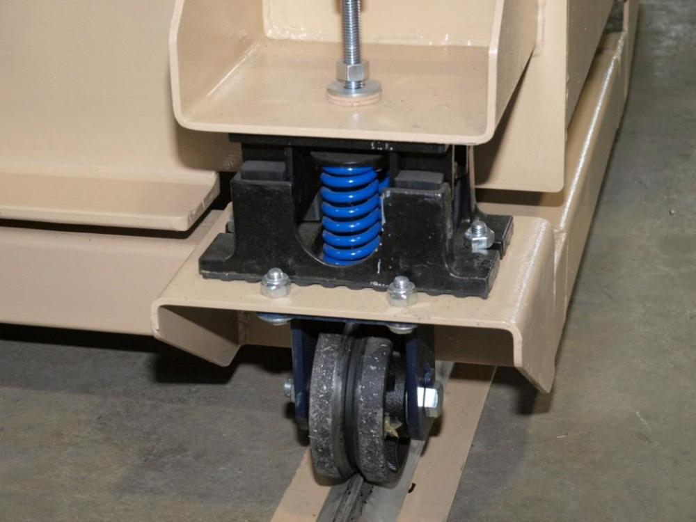 Vibration Isolators Allow Installation on Mezzanines, Upper Floors