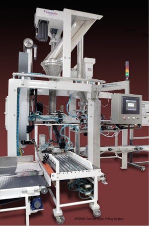 Model AP2600 Fully Automatic Filling System for Open-Mouth Bags
