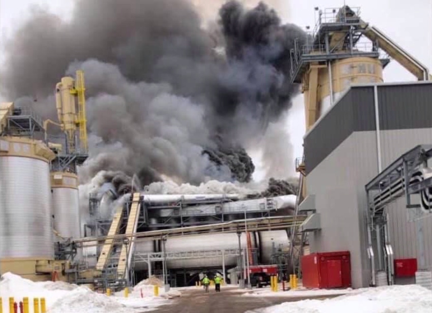 Explosion Reported at Particleboard Plant in Michigan