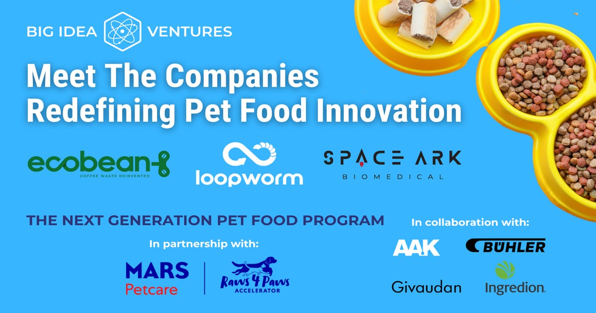 Mars Selects Three Startups for Pet Food Innovation Program