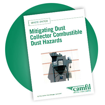 Mitigating Dust Collector Combustible Dust