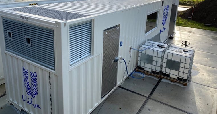Engineers Build Mini Food Factory in Shipping Container