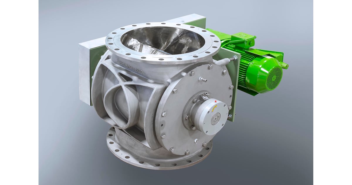 Heavy Duty Rotary Valve for Powder Processing
