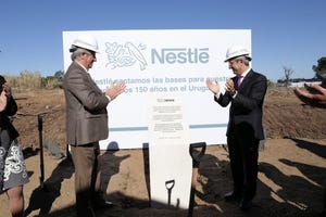 Nestle to Open New $20.8M Operations Center in Uruguay