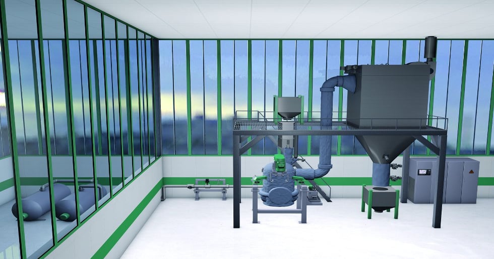 Miniaturization of Particles by Jet Milling with Superheated Steam
