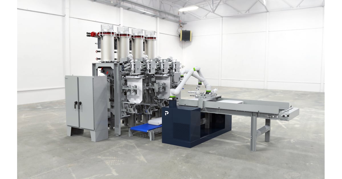 Premier Tech Systems and Automation Launches Air Valve Bag Filling Machine