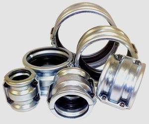 Self-Aligning Pipe and Tube Couplings