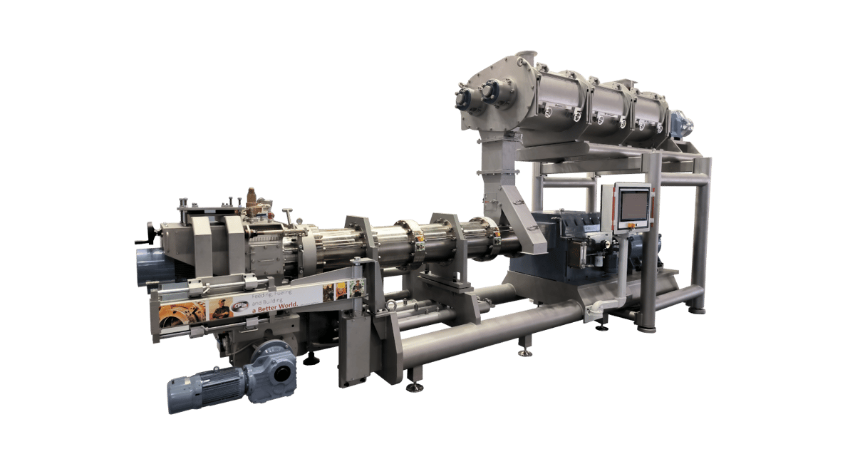 TwinTech Extruder for Pet Food Production