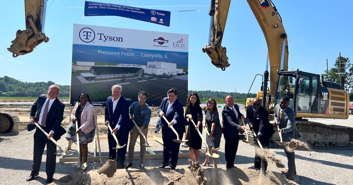 Tyson Starts Work on $180M Capacity Expansion Project
