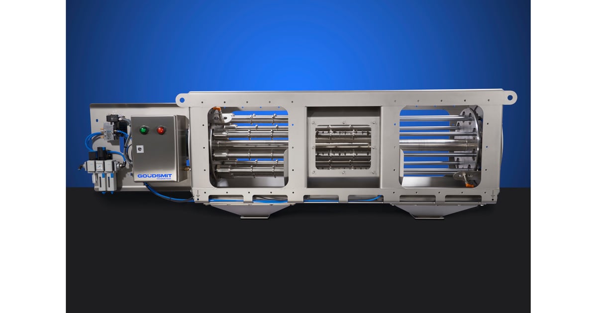 Rotating Magnet Cleans Powders, Granules Without Stopping Production
