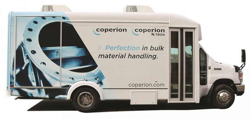 Coperion, Coperion K-Tron Launch Traveling Equipment Display