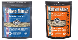 Northwest Naturals raw and freeze dried pet food