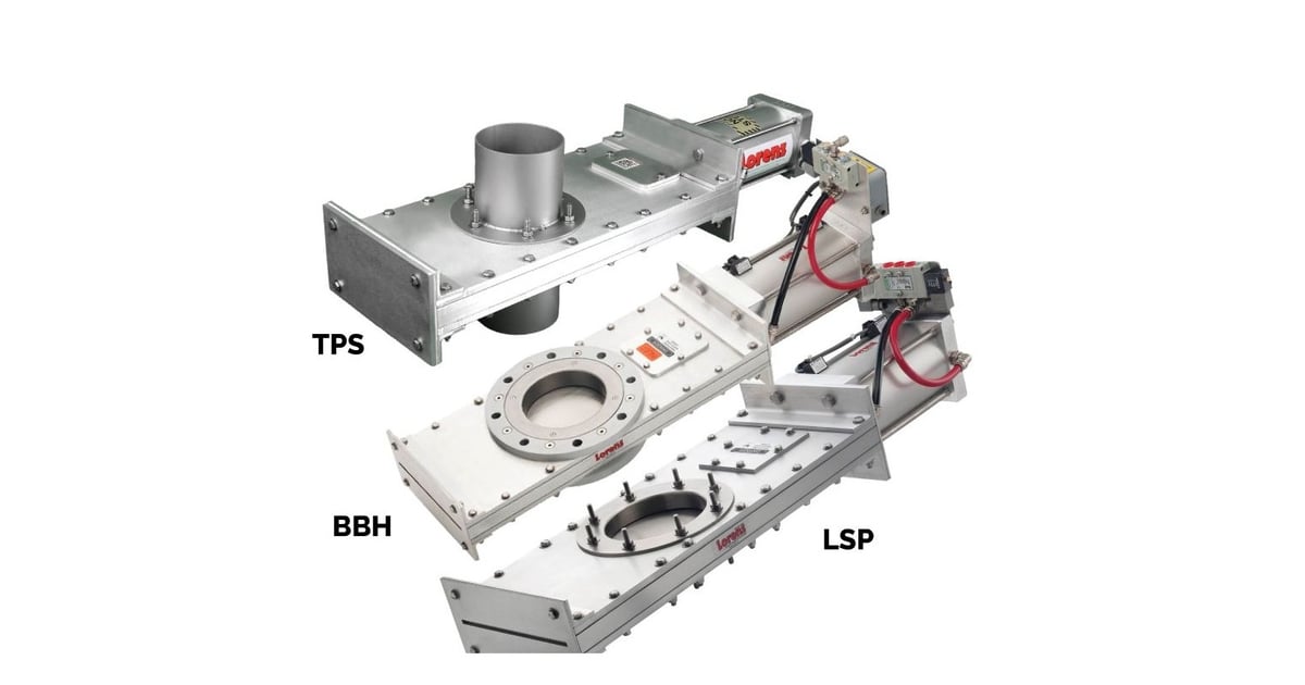 Lorenz Conveying Slide Gates for Bulk Flow